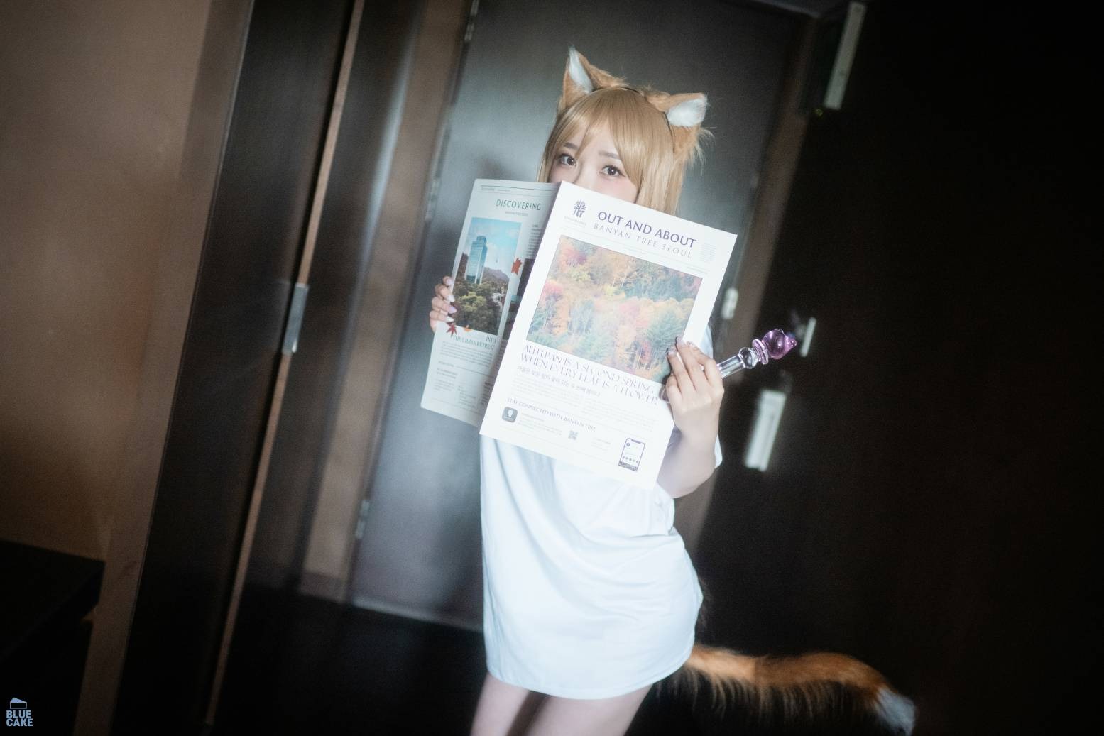 [BLUECAKE] YeEun (손예은) – Puss Puss RED.Ver + COSPLAY(82)