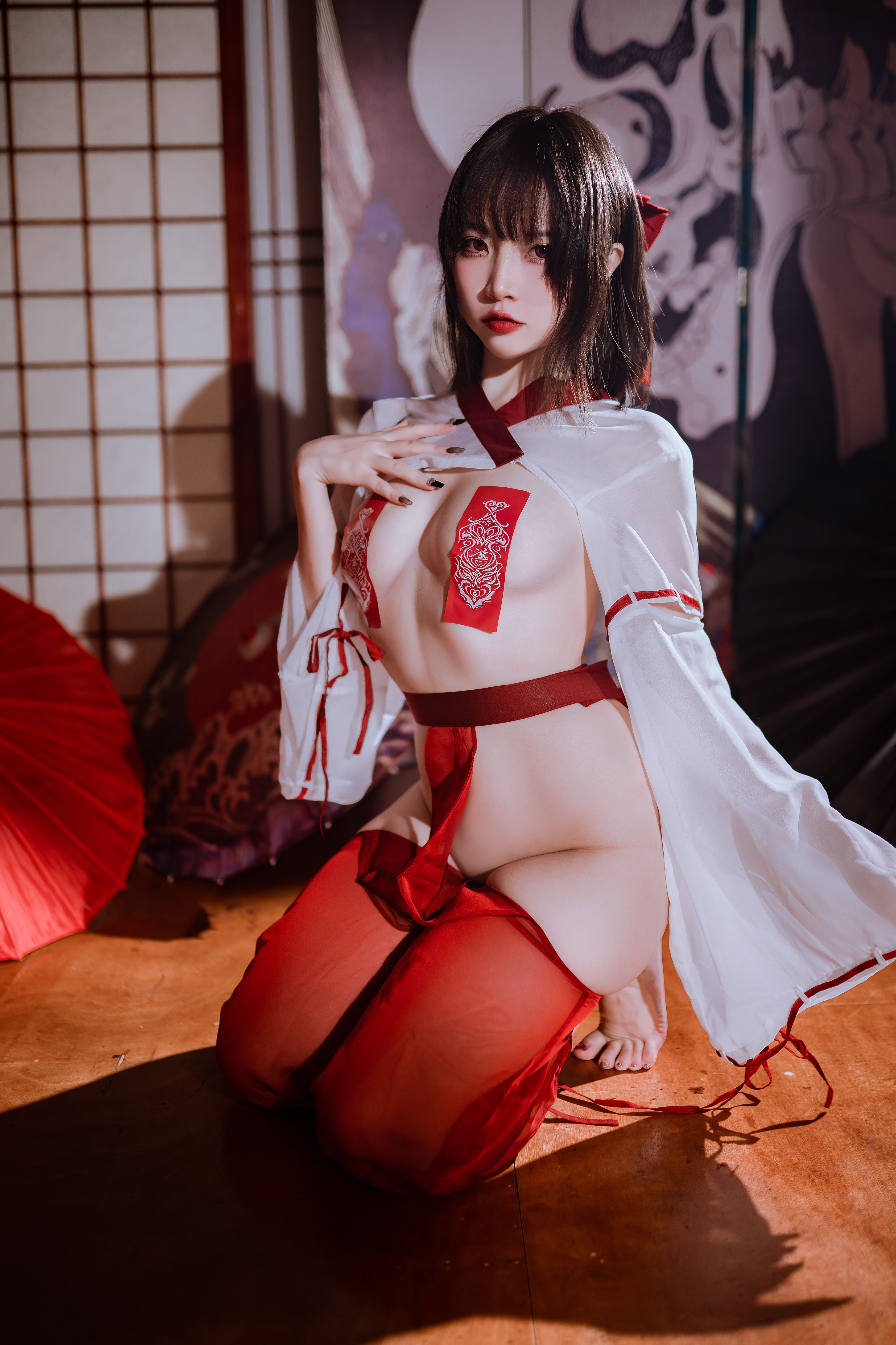 二佐Nisa 私房巫女 [37P-406MB](2)