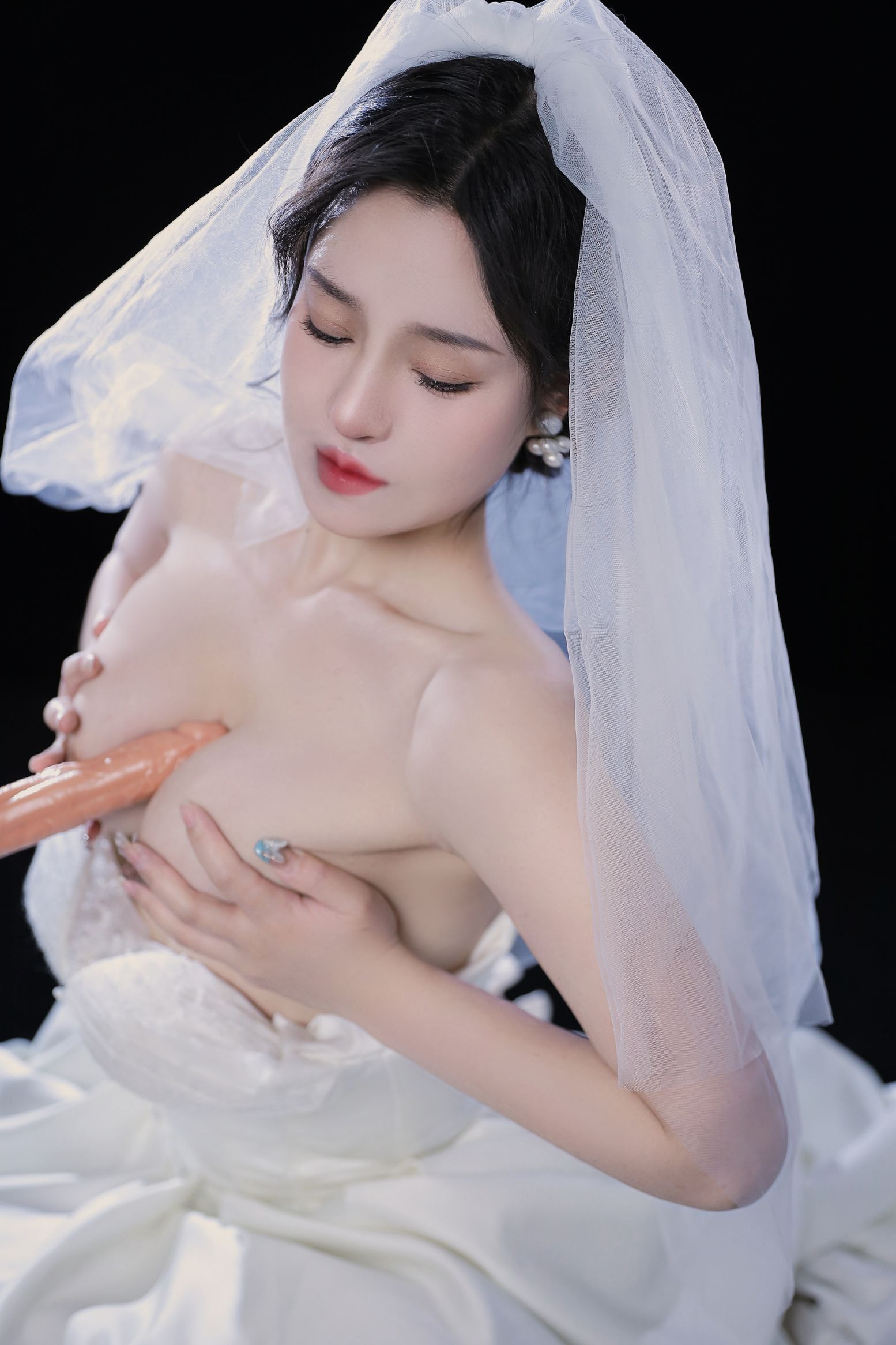 桃暖酱 婚纱(40)