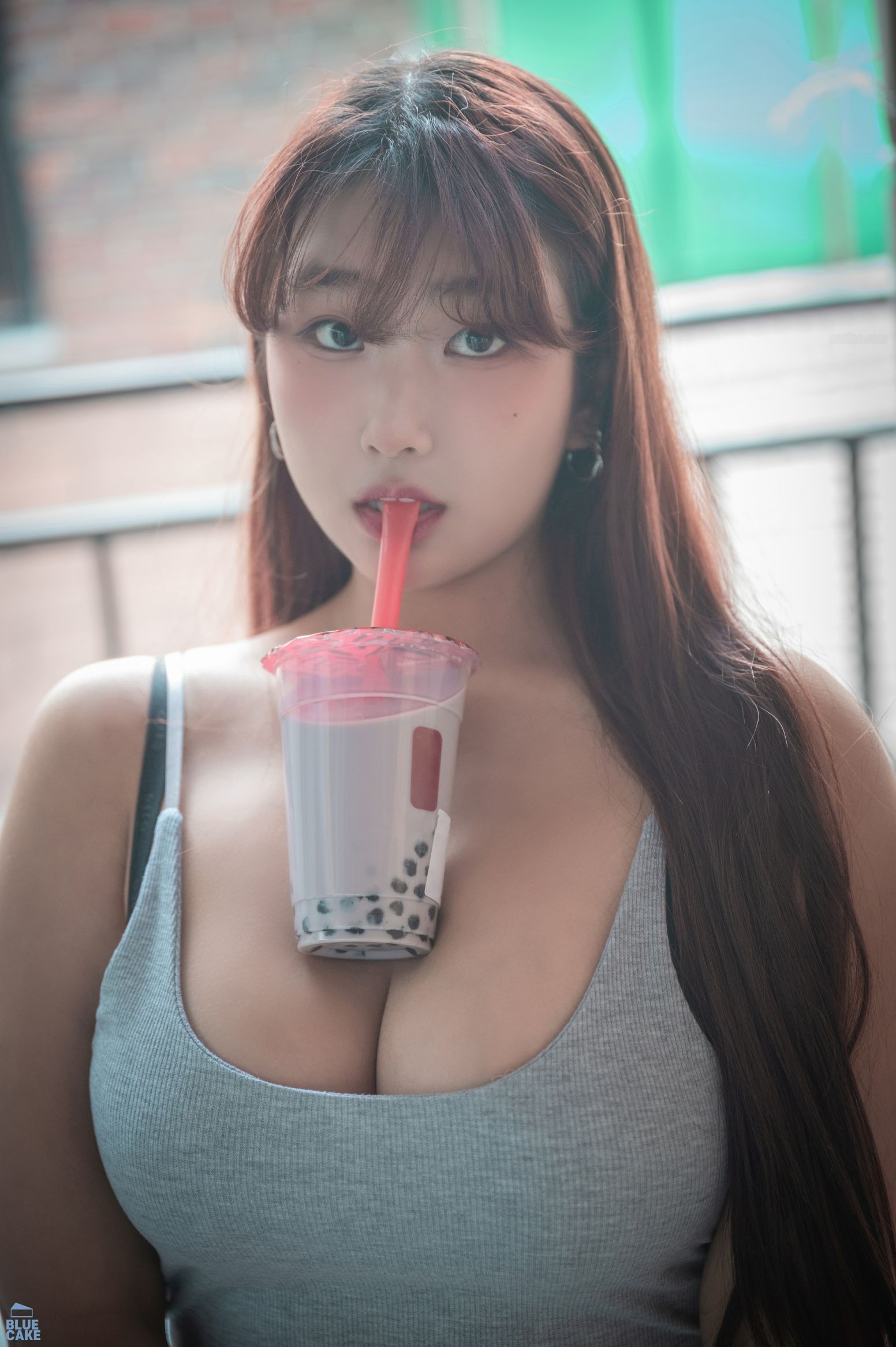 [BLUECAKE] Ggubbu - Bubble Tea Challenge(98)