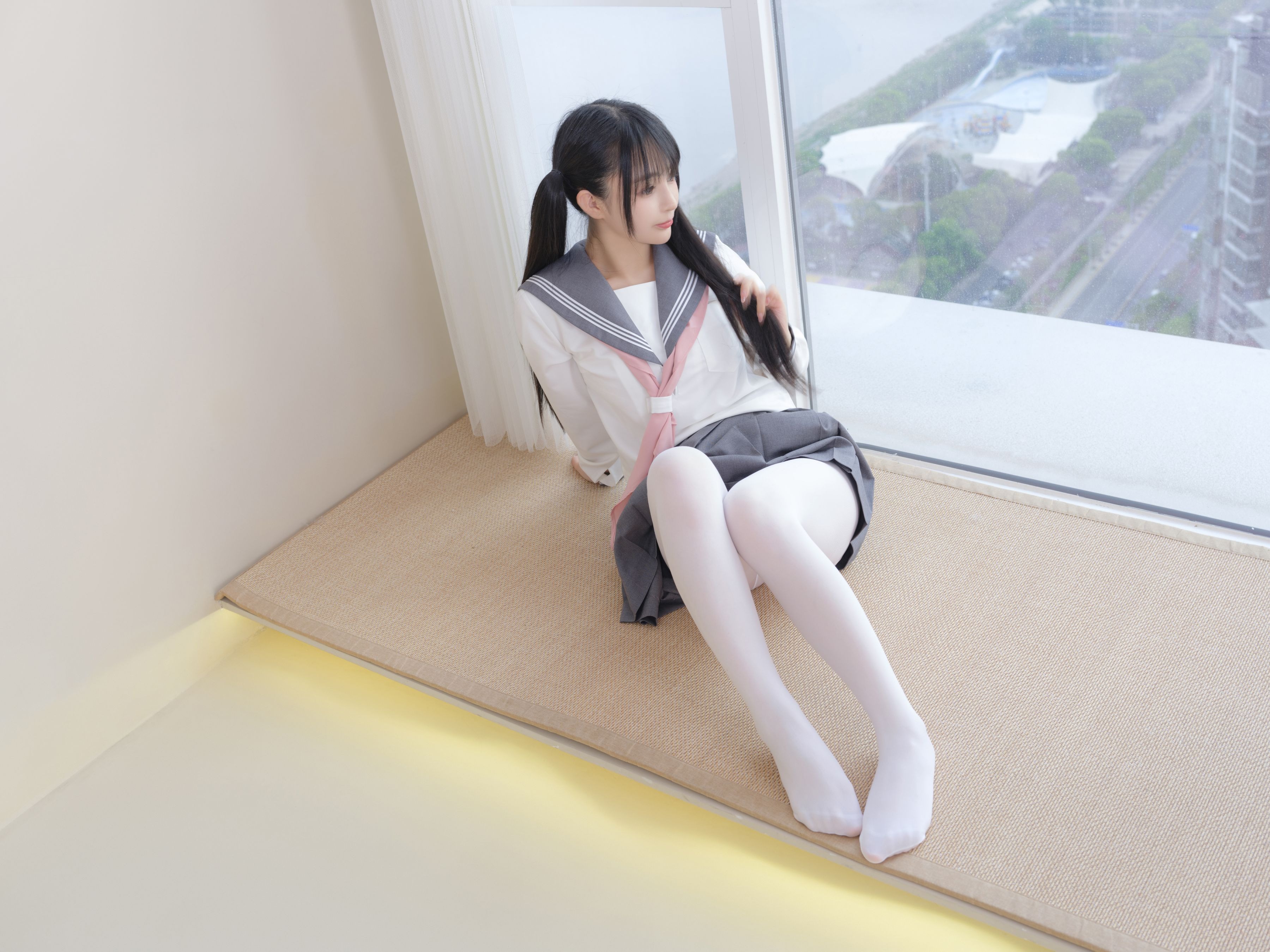 桜井宁宁 白丝jk（8月25打赏群资源）(35)