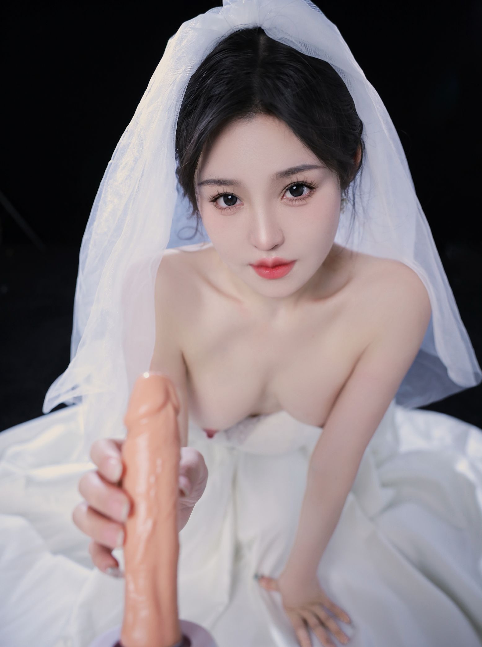 桃暖酱 婚纱(47)