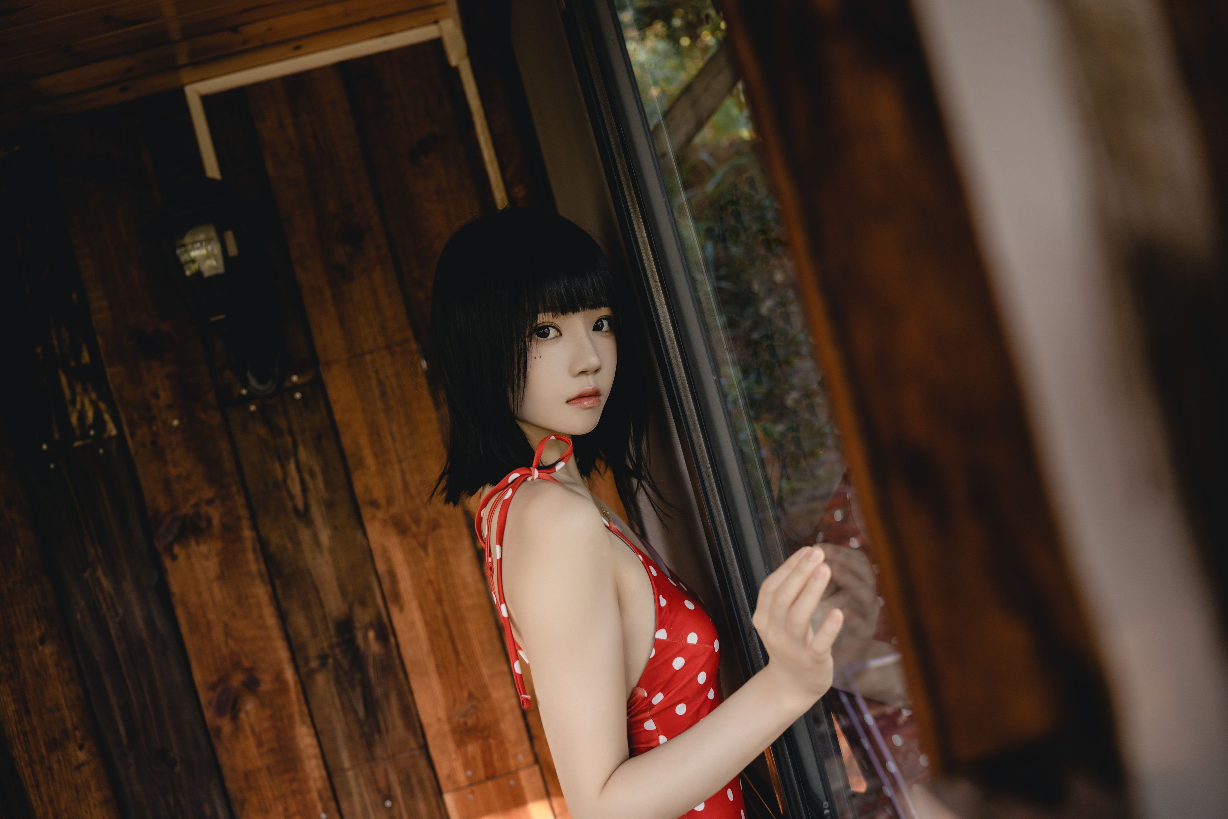 桜桃喵 红波点 45P(27)