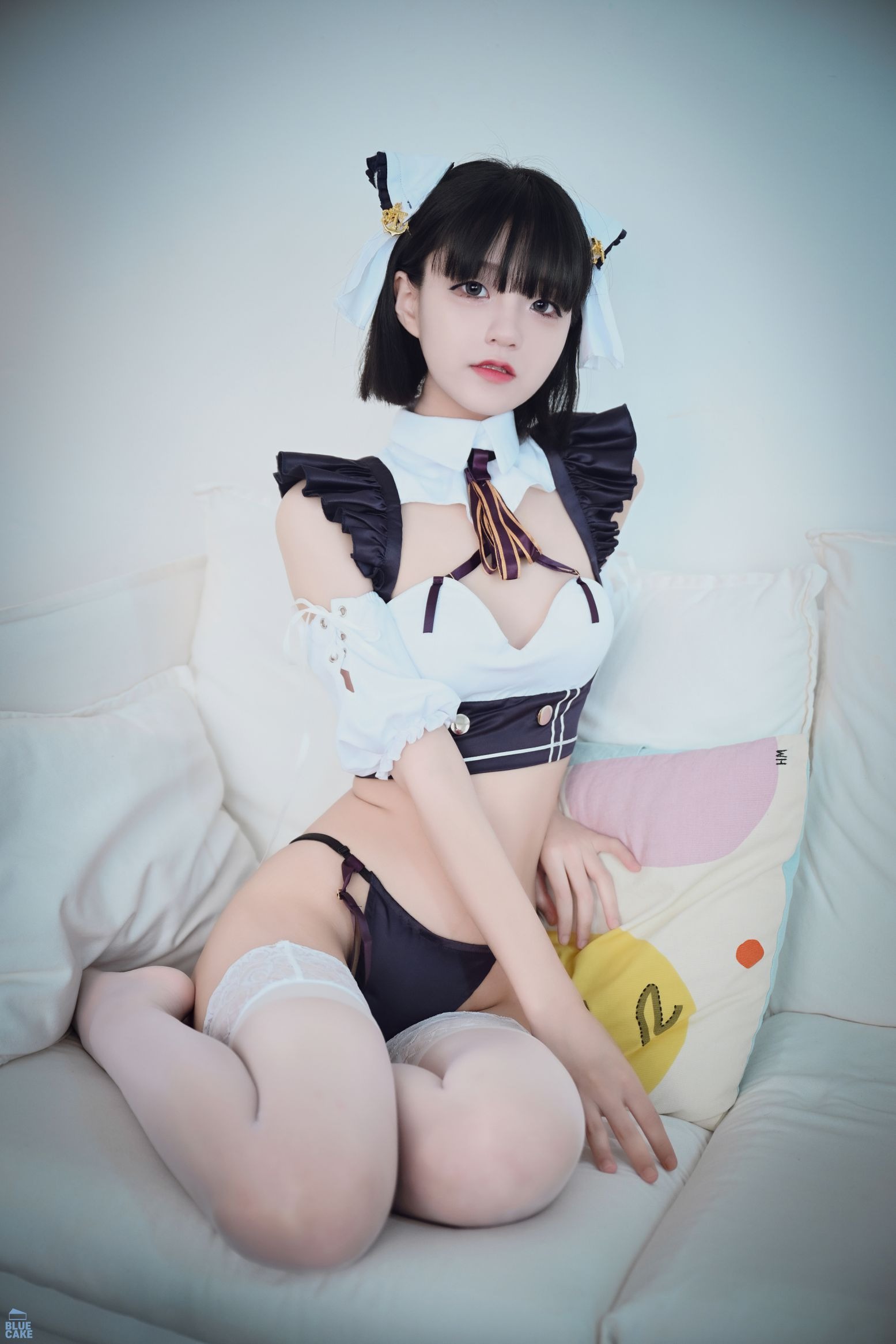 Bluecake -Jenny Maid Cosplay(11)